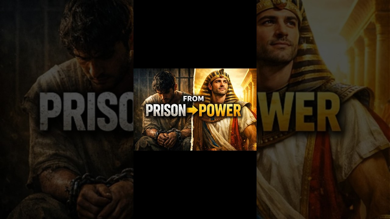 Joseph Went from Prison to Prime Minister 💰 | Bible Story That Hits Different  
