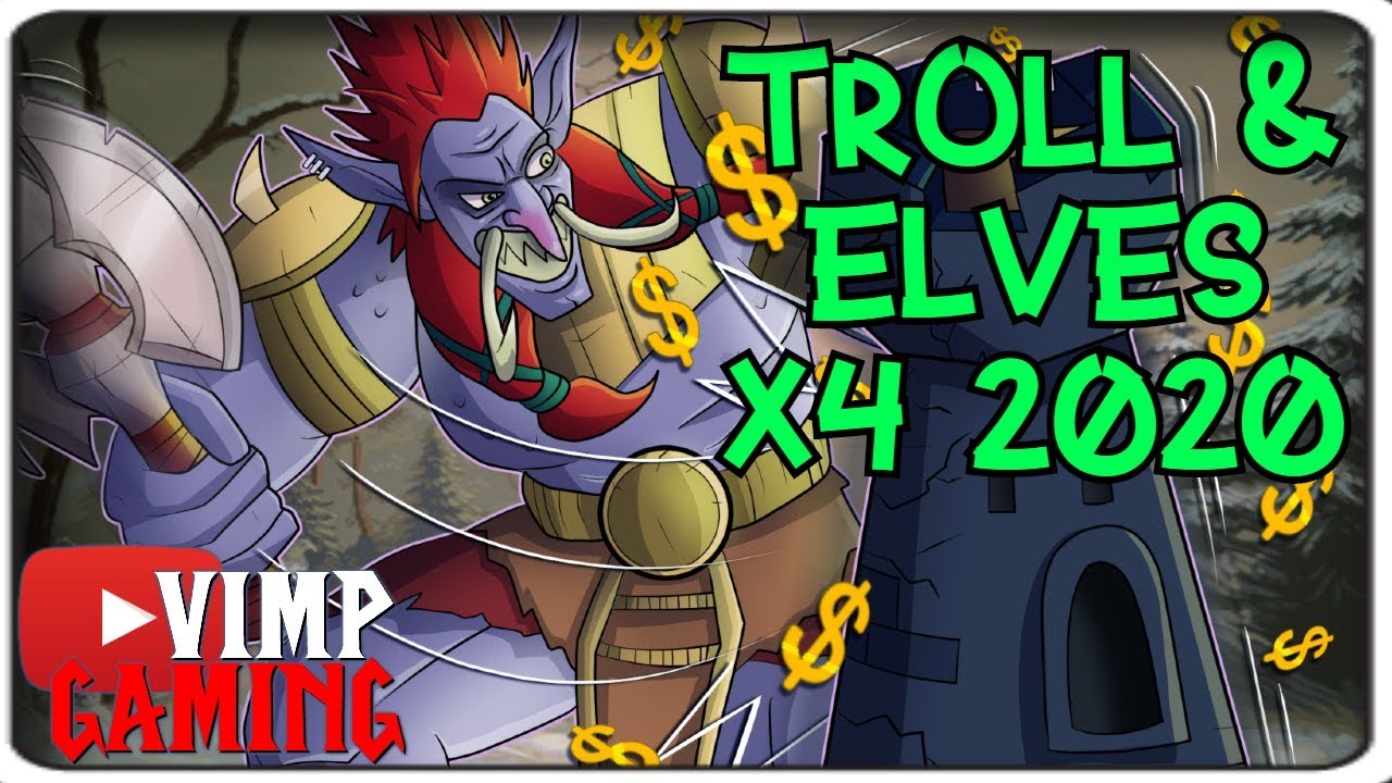 Warcraft 3 Reforged | Troll & Elves x4 2020