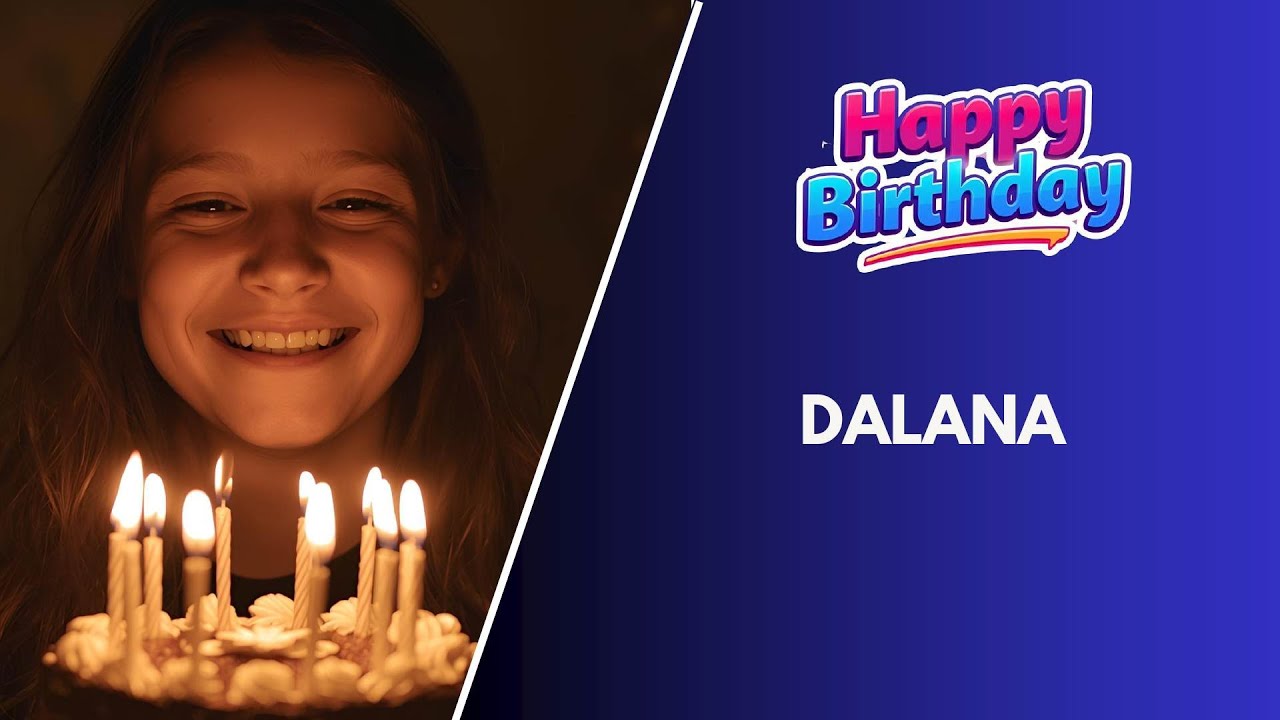 Песня на день рождения DALANA – С Днем Рождения 