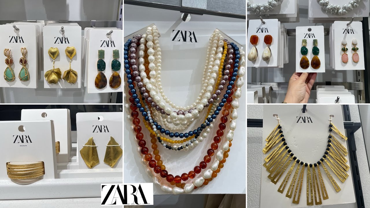 ZARA JEWELRY AND ACCESSORIES NEW COLLECTION / APRIL 2024