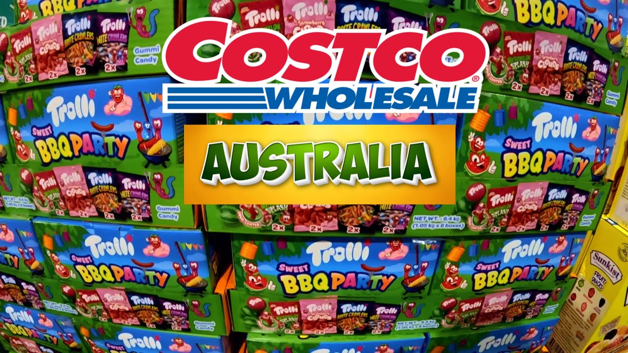 COSTCO AUSTRALIA SHOPPING LOLLIES EGGS ONIONS NEW CHEESECAKE