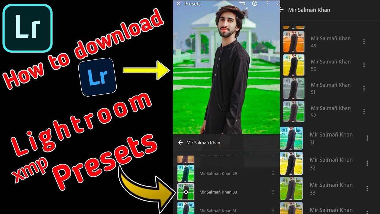How to download Lightroom presets|| Lightroom HD presets || Presets for Photo editing