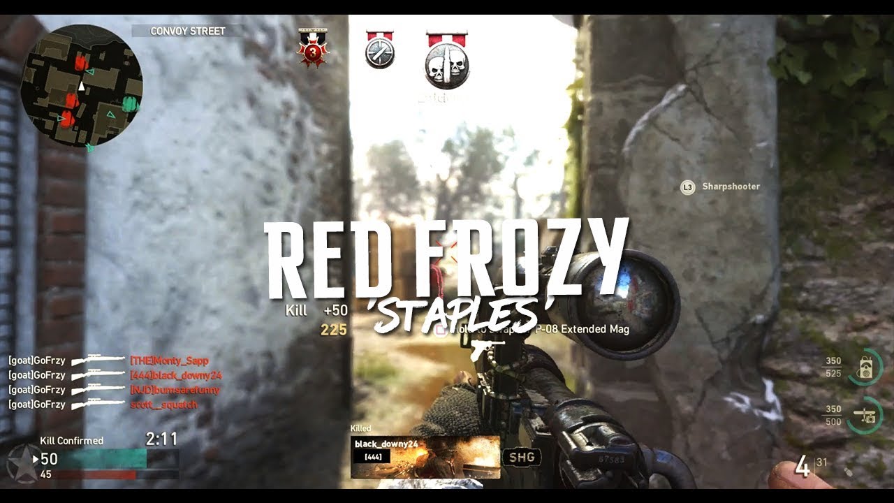 Red Frozy - 'Staples'