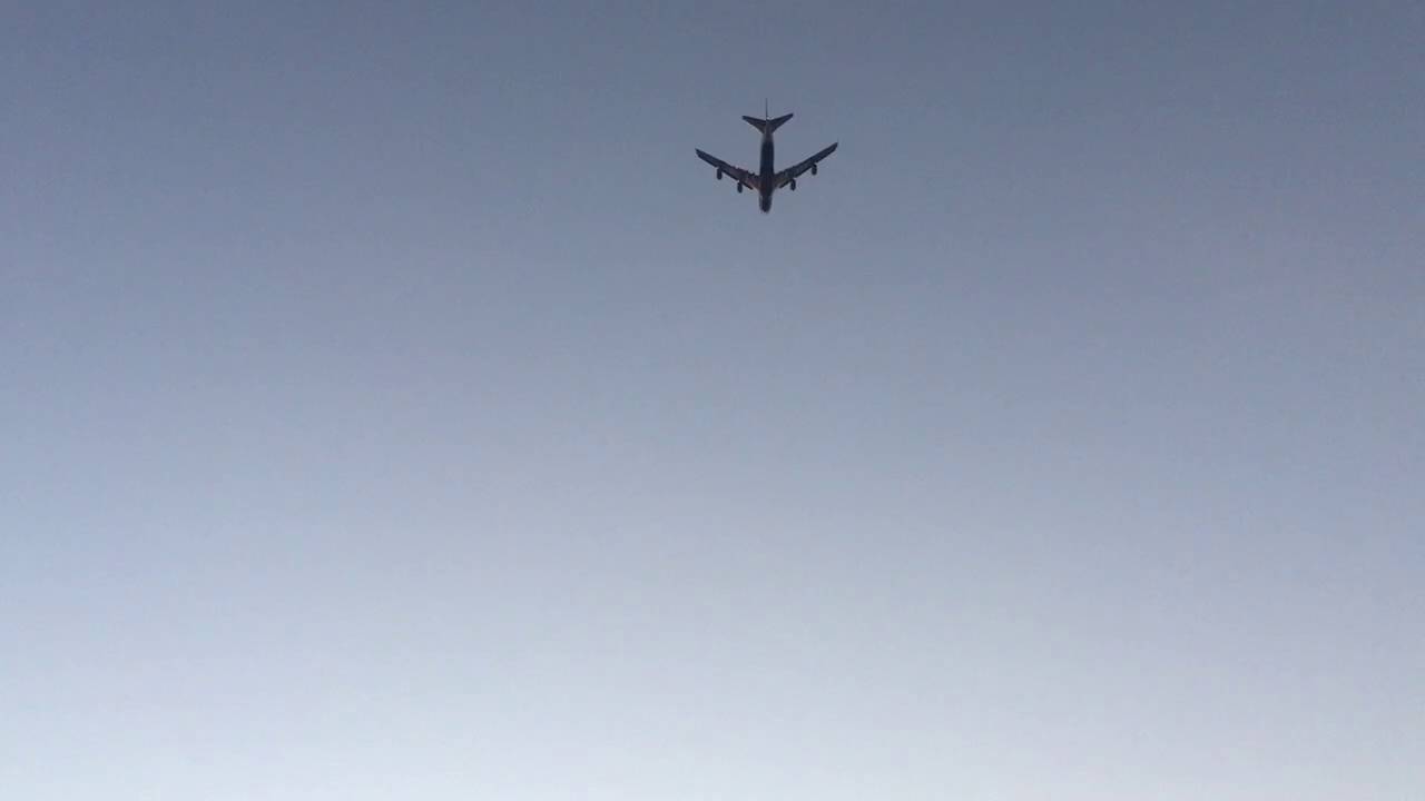 British Airways 747 missed approach landing into San Diego