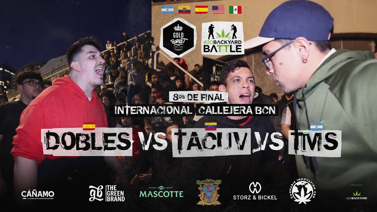 DOBLES vs TACUV vs TMS. 8os. 420 Backyard Battle Internacional Callejera BCN 2023