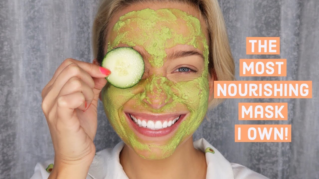 The most pampering mask I own- Kiehl's Avocado Nourishing Hydration Mask