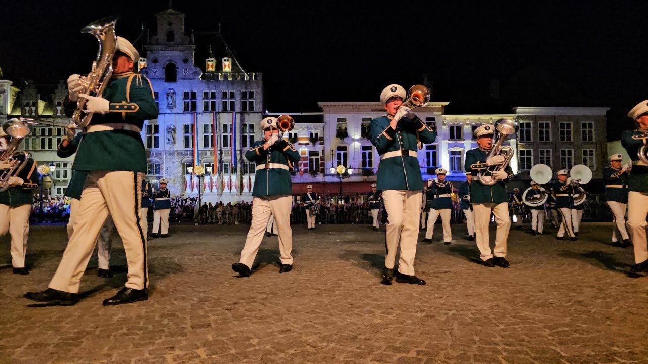 Show- en Marchingband Euroband Taptoe Bergen op Zoom 2024