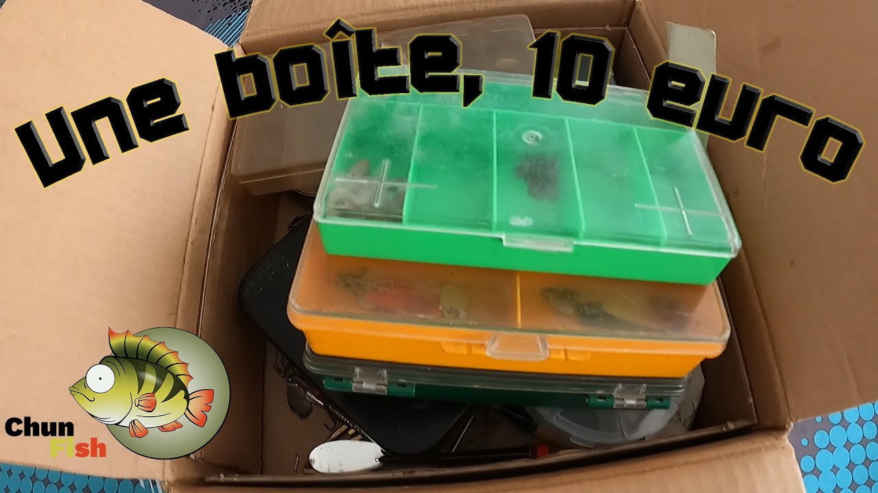 Unboxing brocante ?! #Pêche