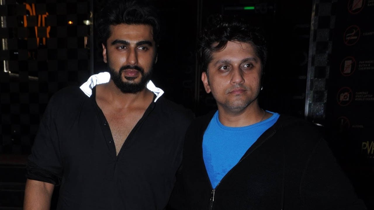 Arjun Kapoor and Mohit Suri at a special screening of 'Half Girlfriend'