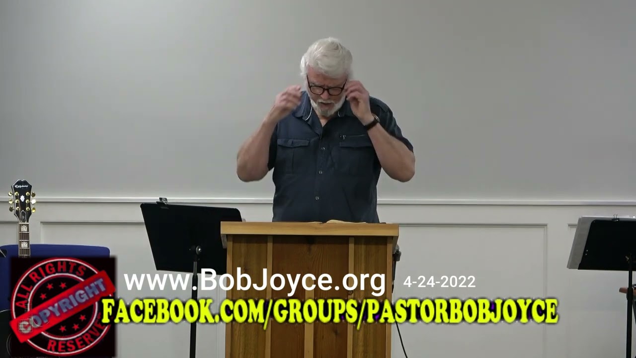 Work It Out Preached By Pastor Bob Joyce at www bobjoyce org