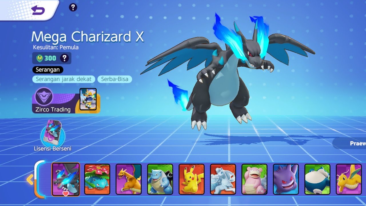 Akhirnya dapat Juga Mega Charizard X + Gameplay (Pokemon Unite)