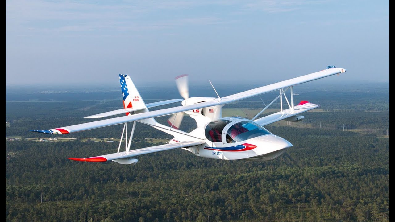 Самый простой в управлении гидросамолет Super Petrel LS