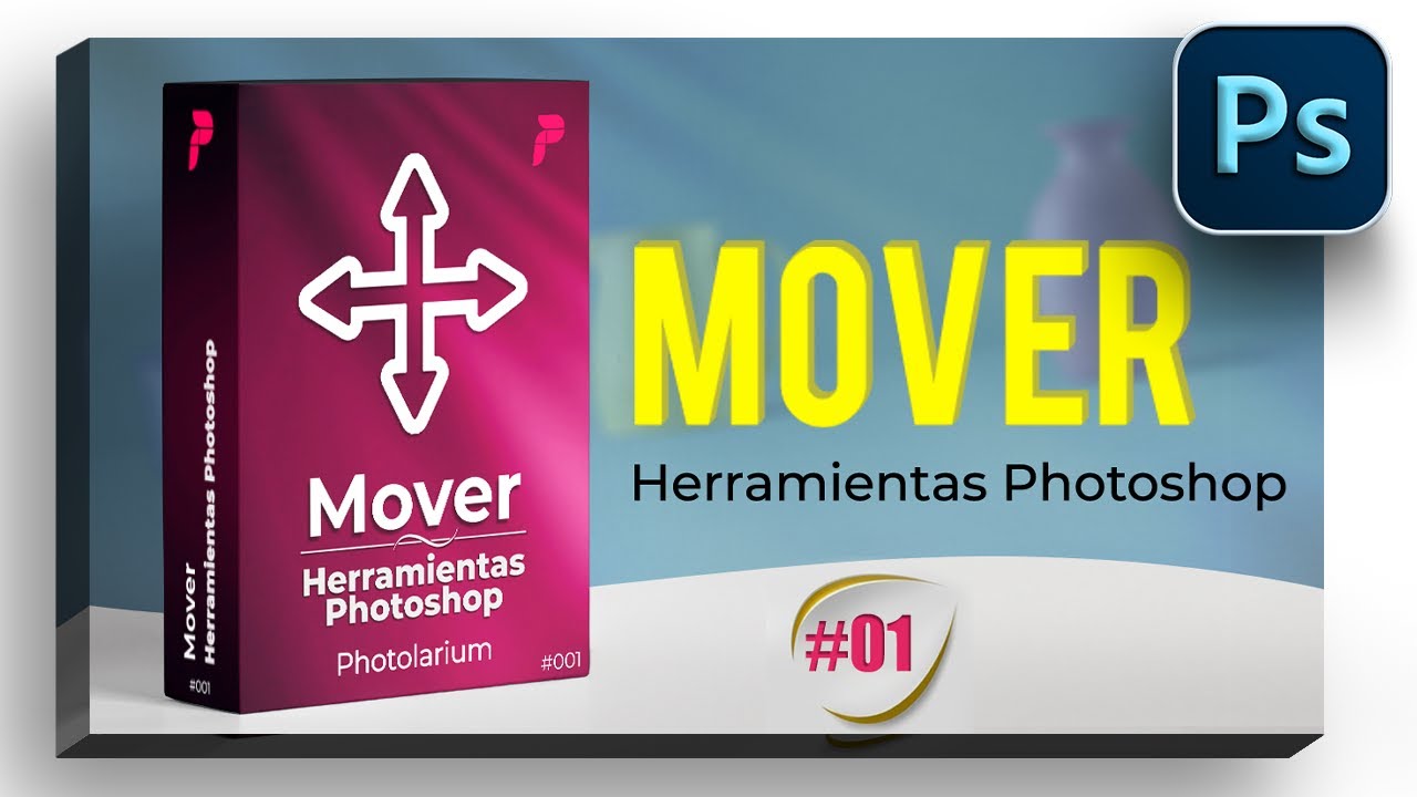✅ Como USAR la HERRAMIENTA MOVER | Como USAR las HERRAMIENTAS Photoshop #01