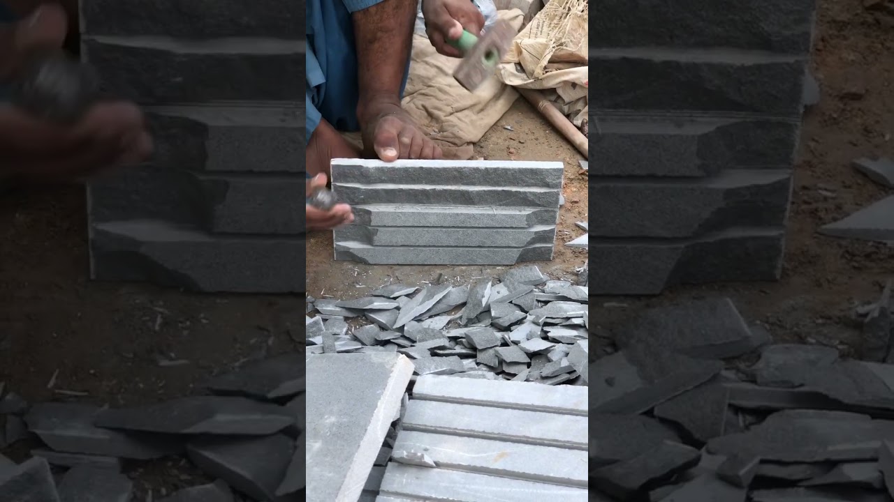 Beautiful stone tiles #construction #tiles #architecture #homeplan #stonelook #viral