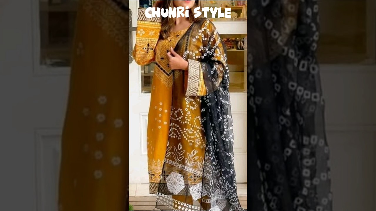 Chunri Suit for Summer 2023 🔥 chunri print 😍  #shorts  #beautiful #chunri