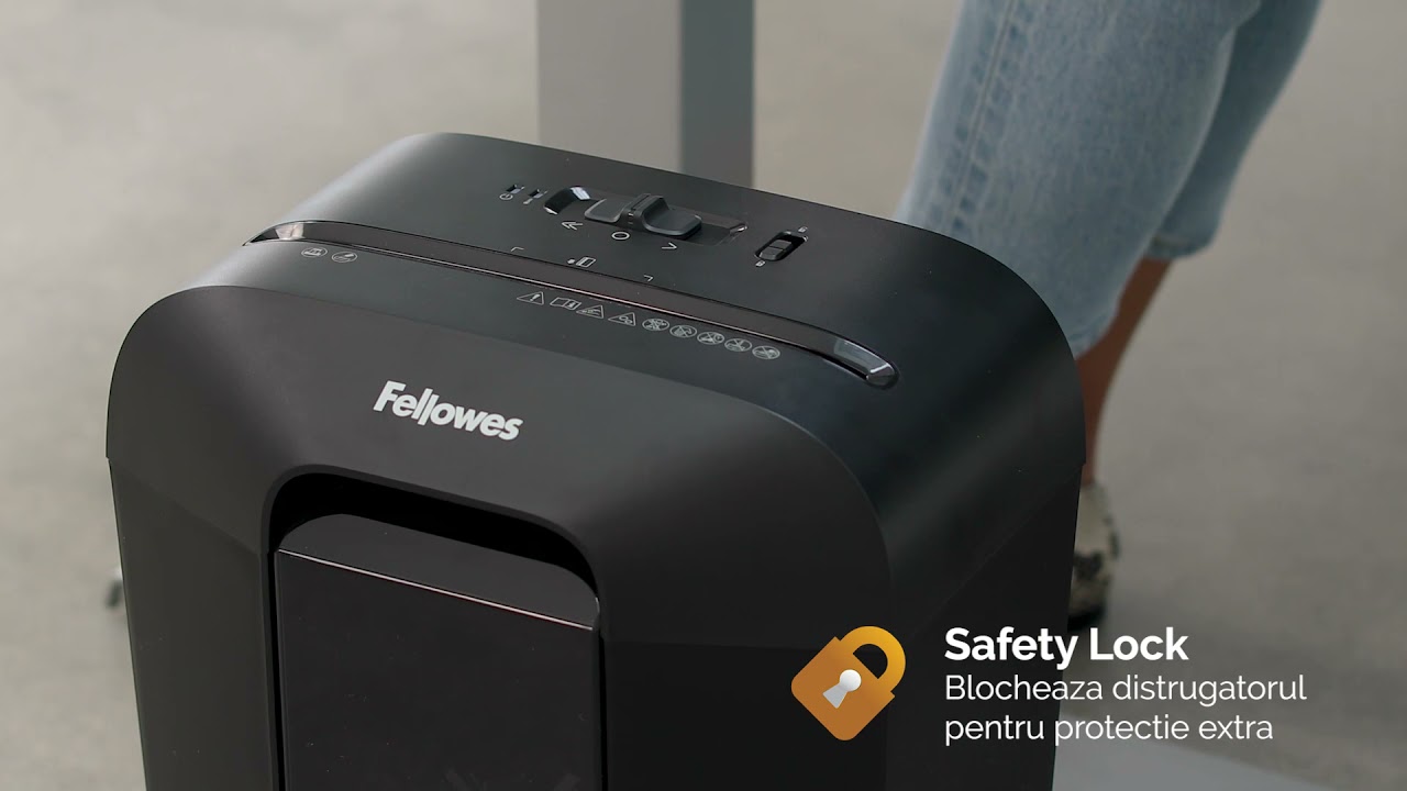 Distrugator pentru biroul de acasa Fellowes LX45