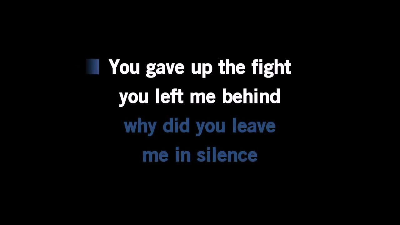 Within Temptation - Forgiven - Karaoke