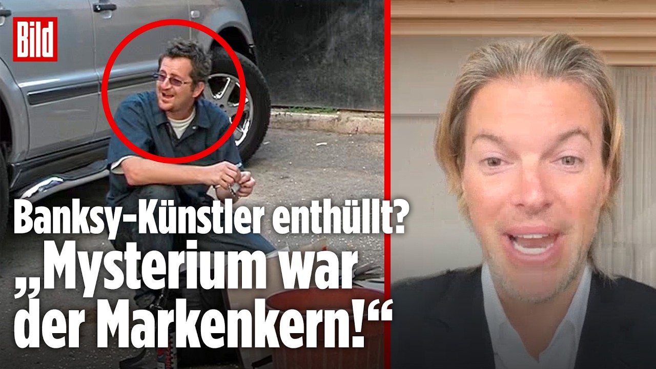 BANKSY ENTTARNT? Markt bricht ein! „Mysterium war der Markenkern“ Ist Robin Gunningham der Künstler?
