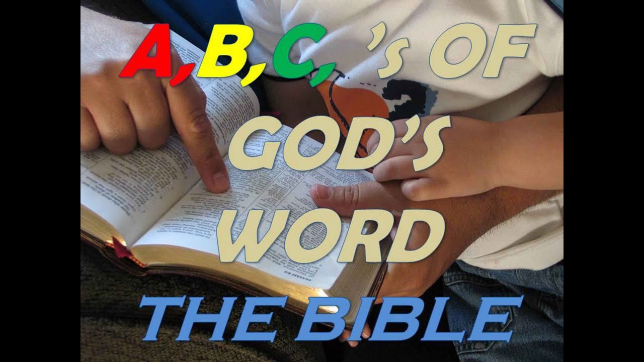 ABCs OF GOD'S WORD - THE HOLY BIBLE | TT MISSION | SAMRAJ HOPPER