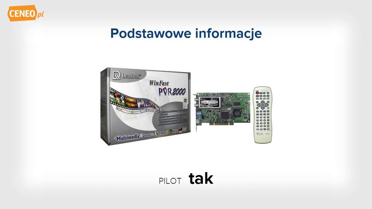 LEADTEK WINFAST TV2000XP GLOBAL tuner - Ceneo.pl