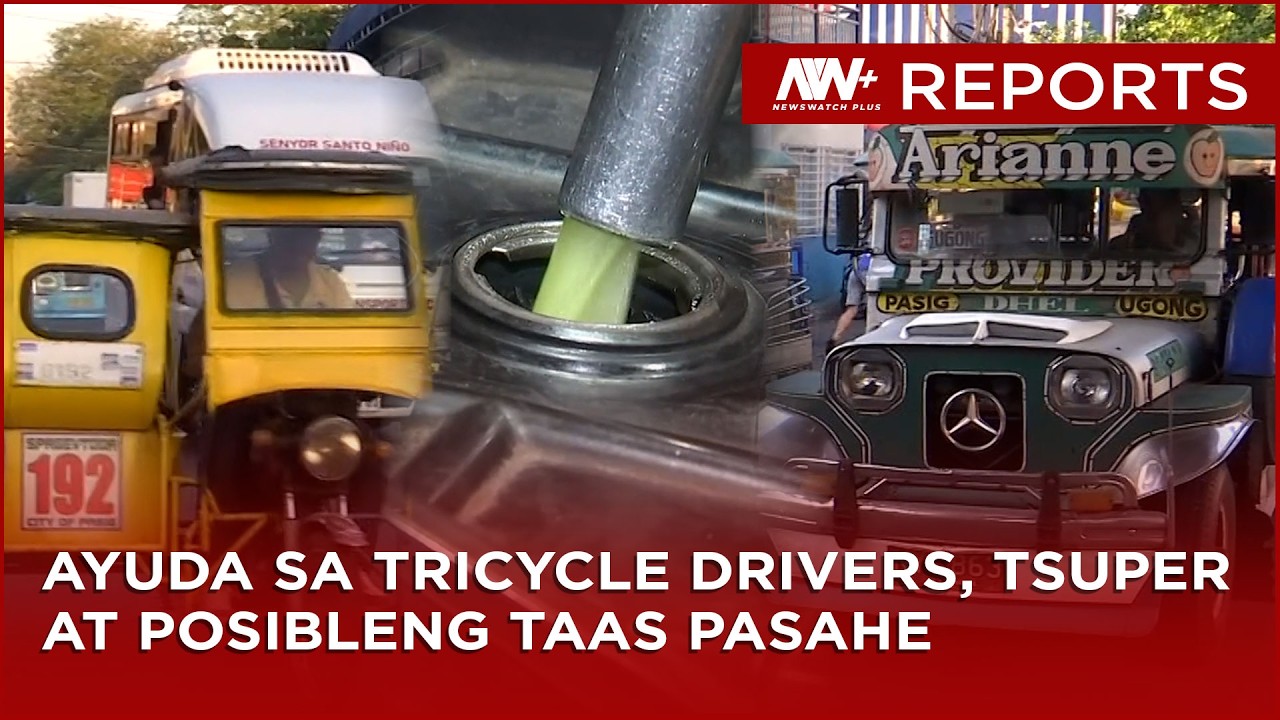 Tricycle drivers sa  NCR makakatanggap ng P5,000 | NewsWatch Reports