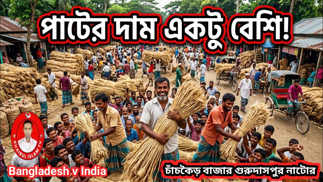 আজকের পাটের দাম একটু বেশি! চাঁচকৈড় বাজার পাটের দর | ১৭ মার্চ ২০২৬