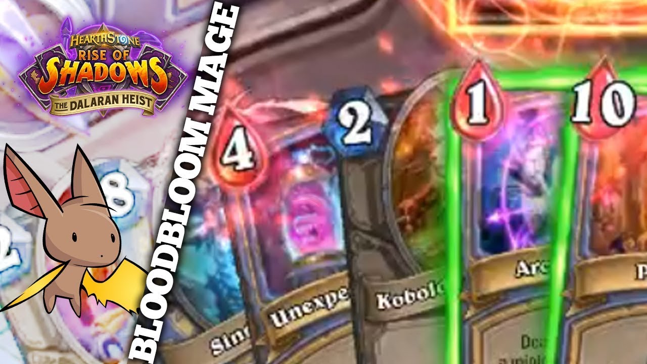 Dalaran Heist - Bloodbloom Mage | Firebat Hearthstone | Rise of Shadows