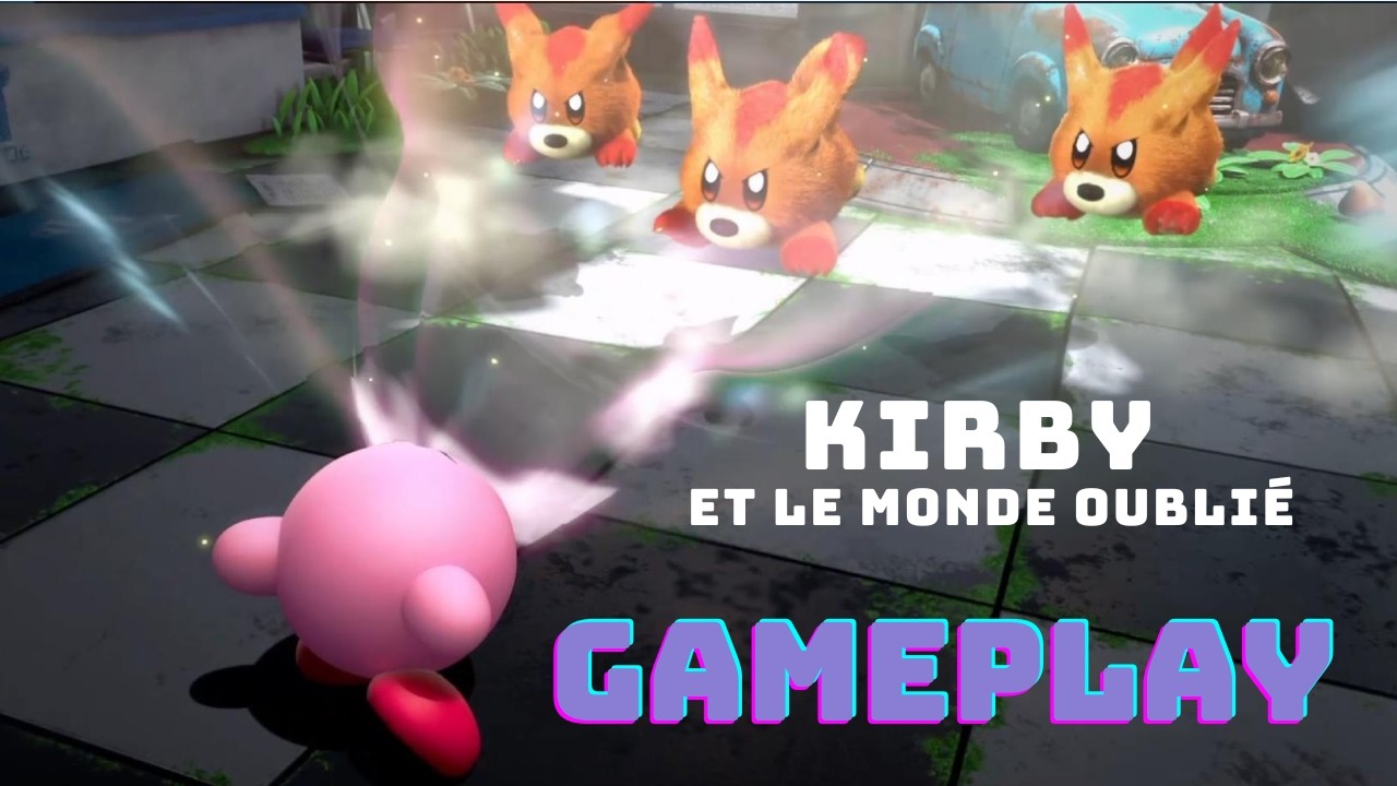 Kirby et le monde oublié Gameplay FR