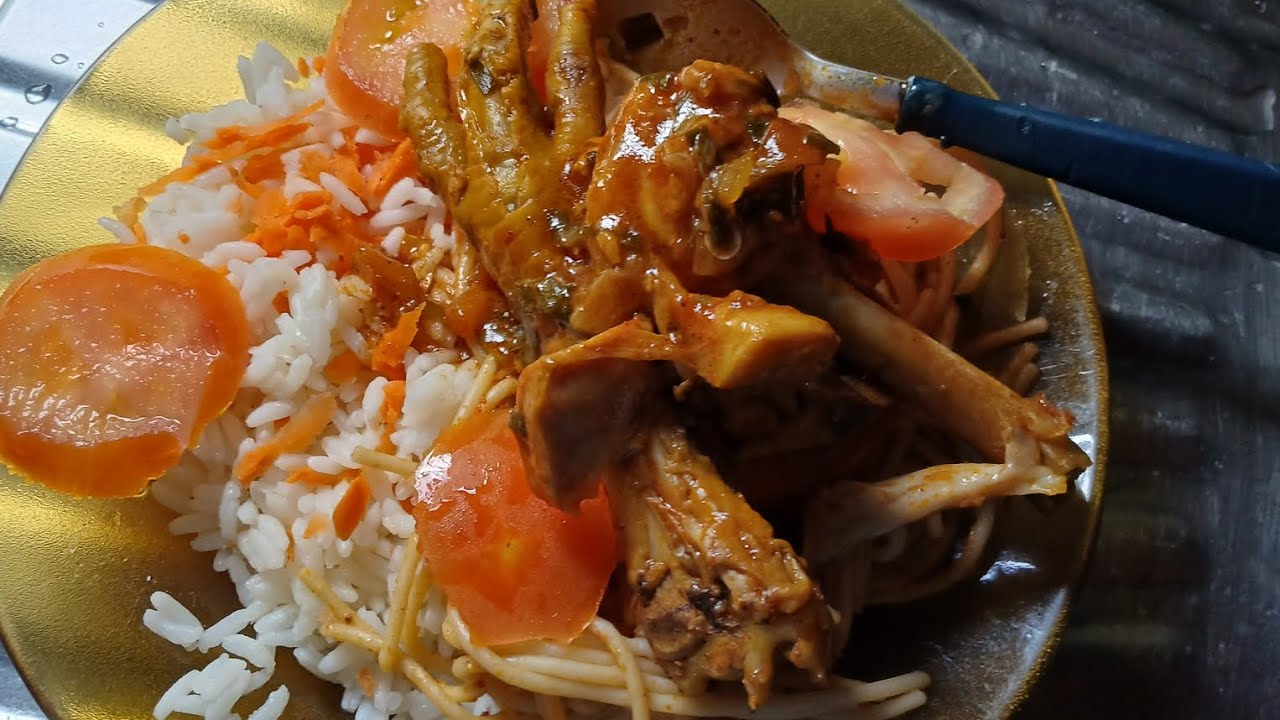 Meu almoço - Arroz com cenoura