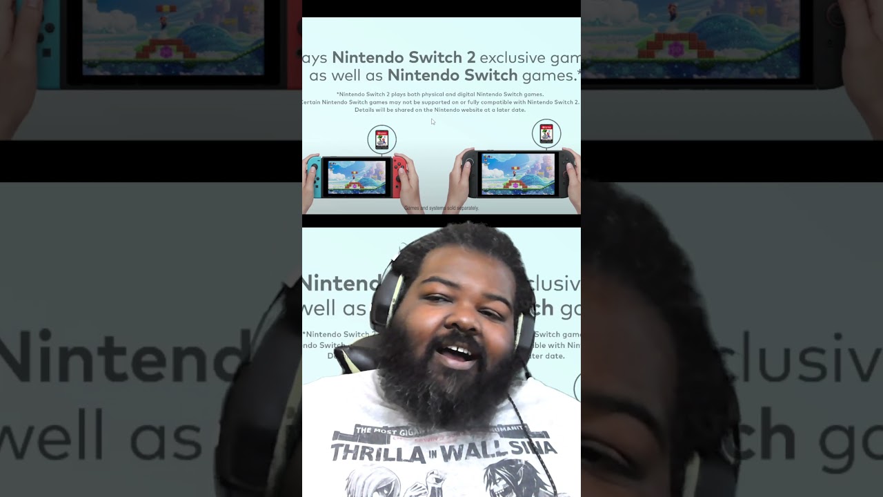Switch 2 Backwards Compatibility #switch2 #switch #nintendoswitch #shorts