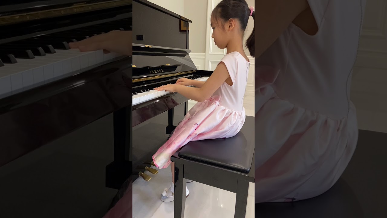 Fughetta in E minor. By Domenico Zipoli (Age 7)