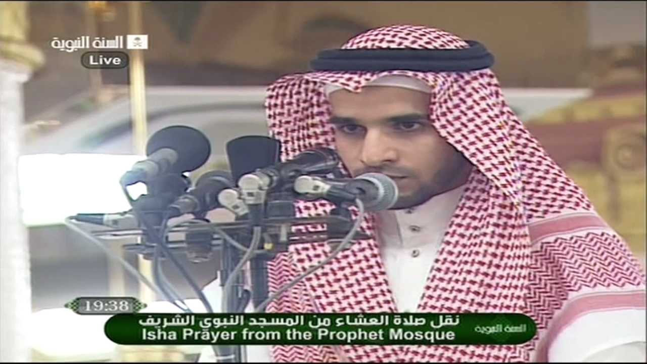 اذان مدني رووووعة من الشيخ عبدالمجيد السريحي
