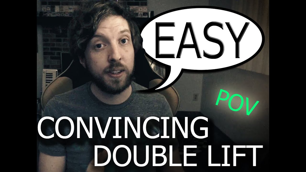 The BEST double lift for beginners POV tutorial.  Improved 