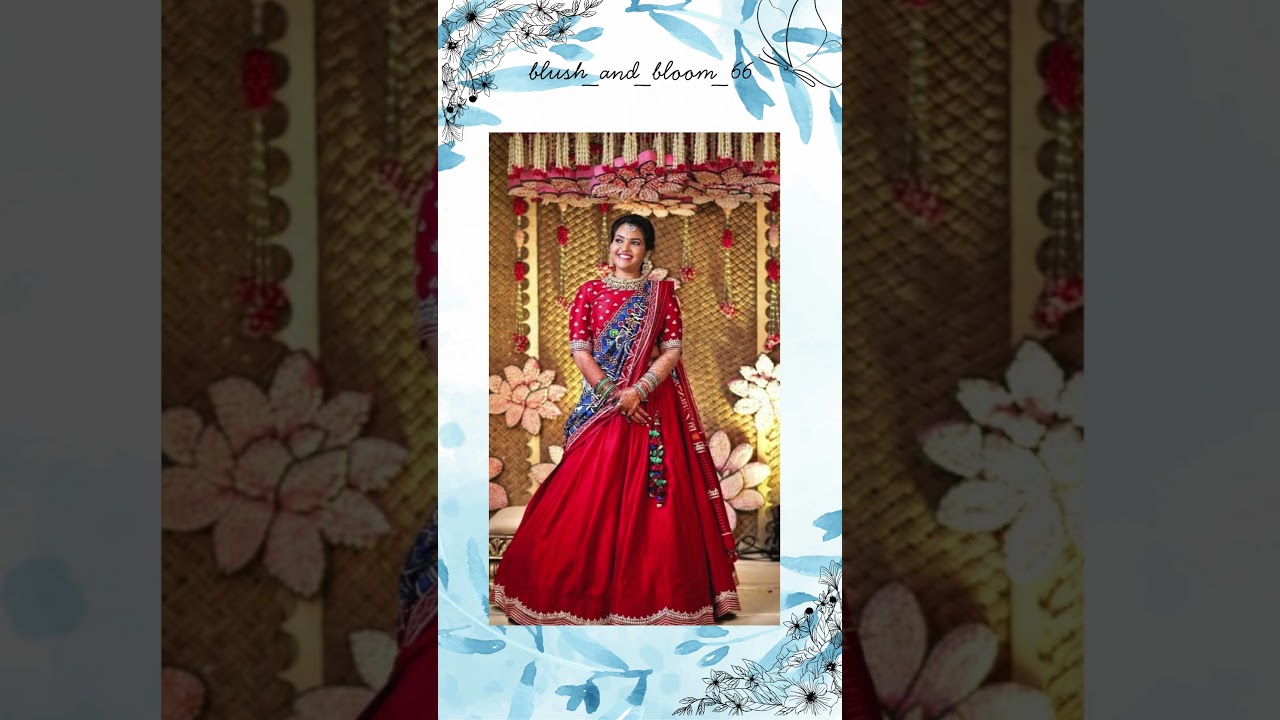 Traditional half saree designs| Pattu lehenga designs |Outfit Recreation Ideas| Festive Wear lehenga