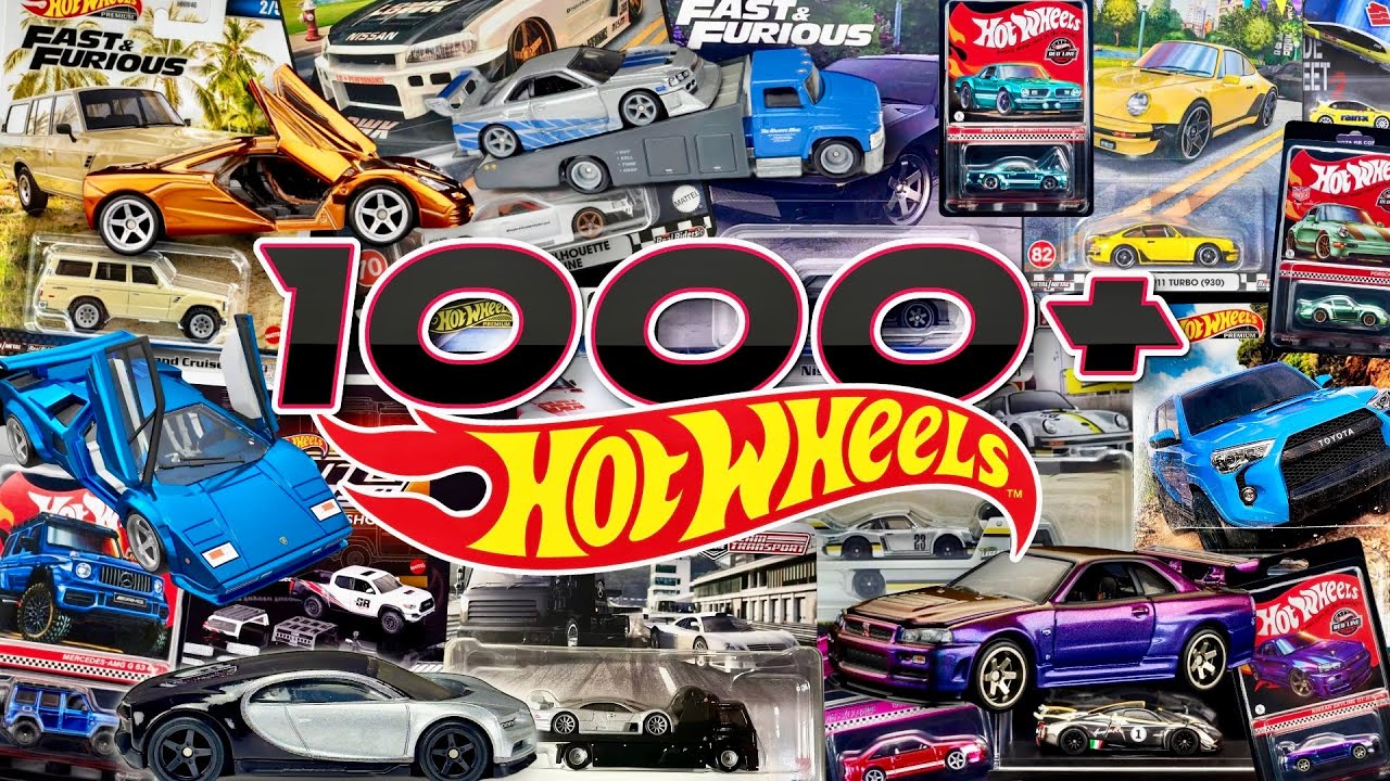 Opening 1000+ Hot Wheels Premium & RLC | 5+ Hours Compilation