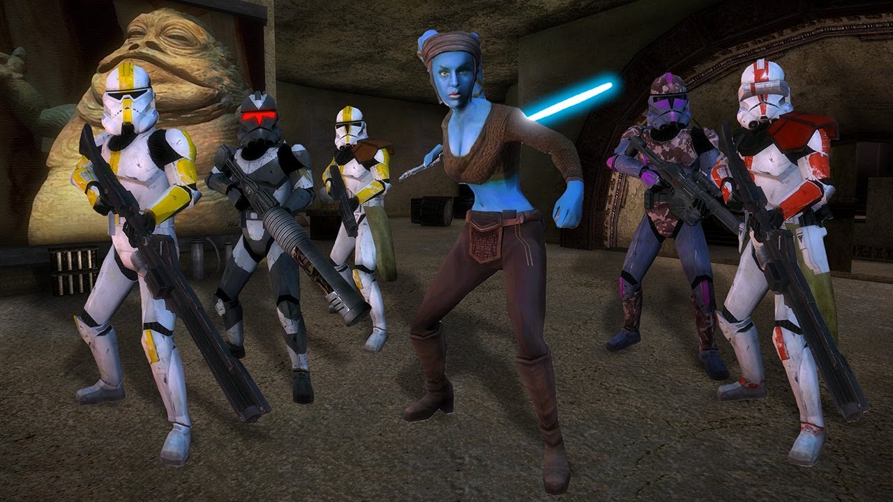 Battlefront II  Clone Wars Era mod Jabba's Palace Aayla Secura (Classic Collection)