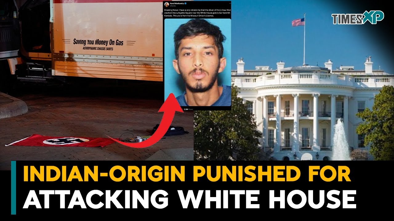 Indian-Origin in US gets 8 years in prison for attempted White House attack