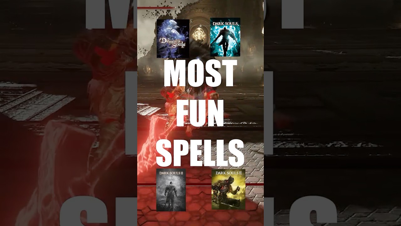 Most Fun Fromsoft Spells. Ranking The Soulsborne Spells #fromsoftware #eldenring #darksouls