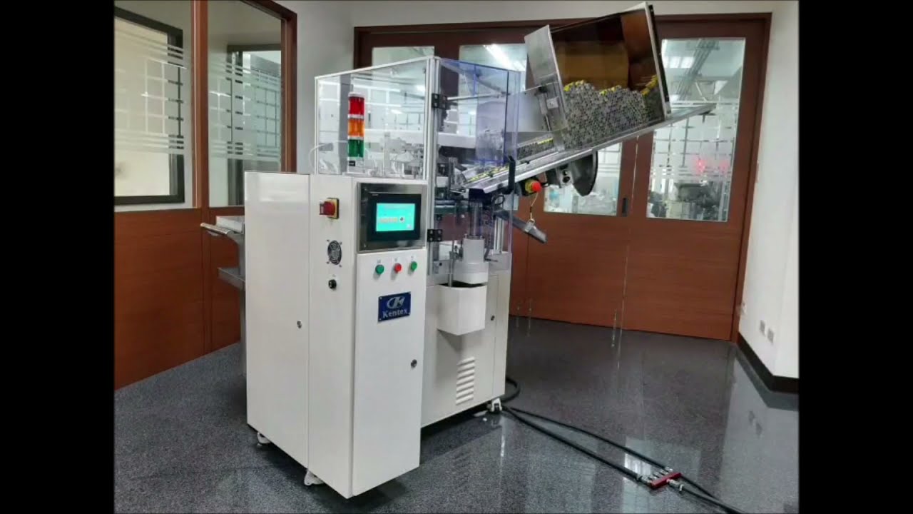 K800-MS with Nordson. Kentex Packing Machinery Co , Ltd. Super glue filler.