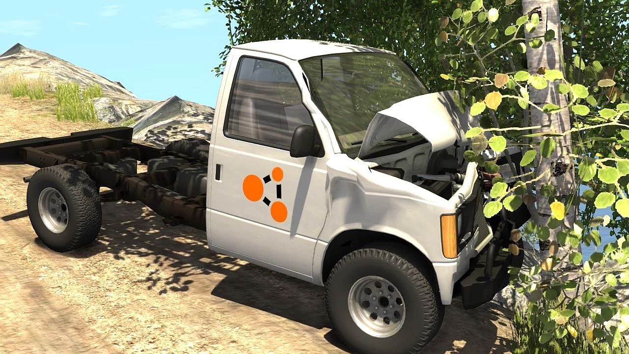 BeamNG Drive 0.4.2.0 - Gavril H-Series 4WD Test Drive Ended With a Crash