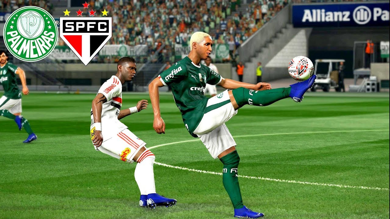 Palmeiras x São Paulo SEMIFINAL Paulistão 2019 (06/04/2019) - PES 2019