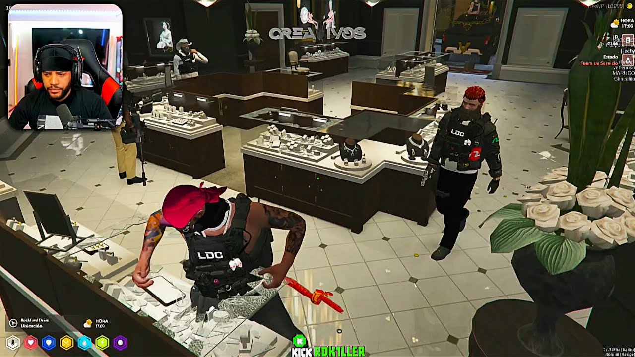 RDK1LLER: Asaltamos Una Joyería Con Los Tigueres | GTA RP 