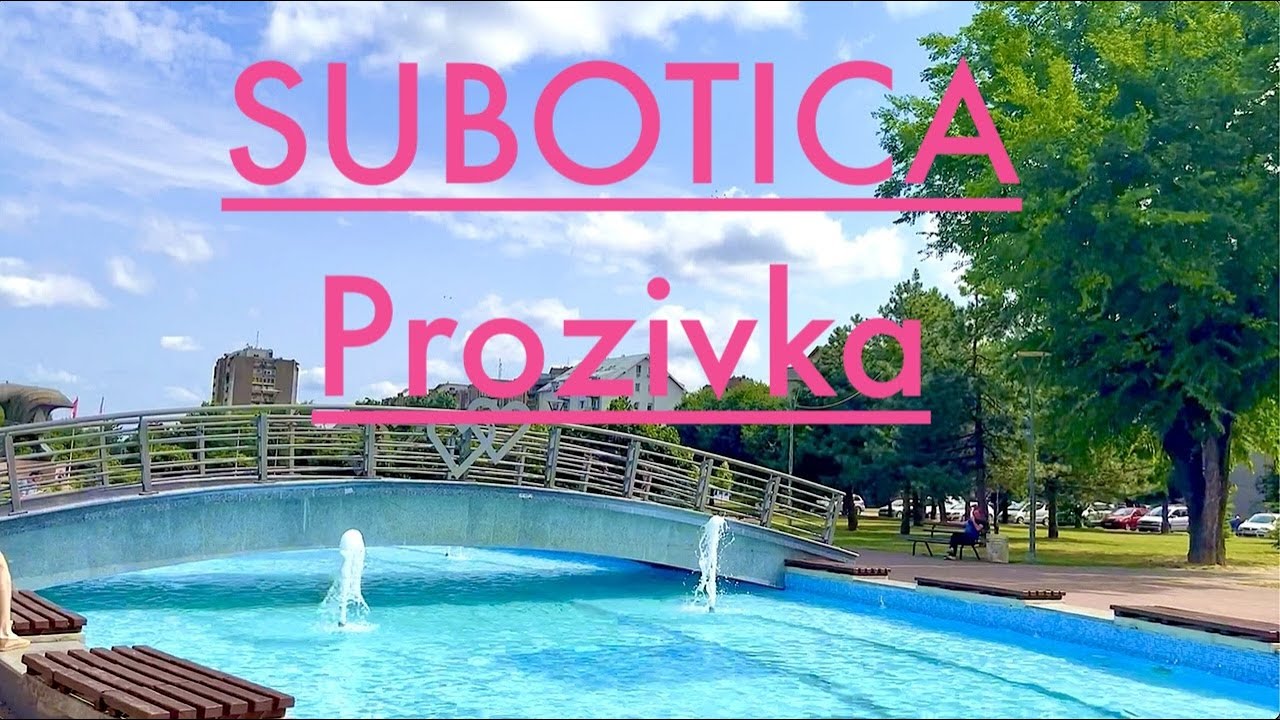СУБОТИЦА район Прозивка. Сербия регион Воеводина. SUBOTICA. Serbia region Vojvodina