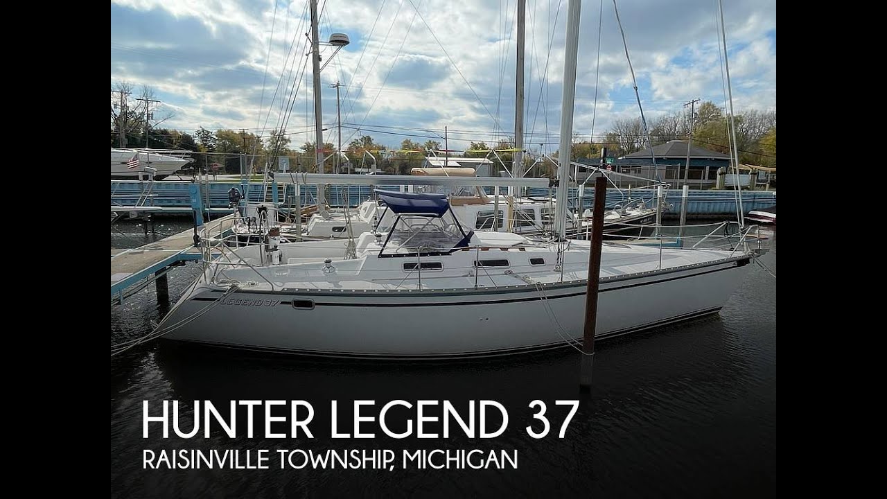 [SOLD] Used 1989 Hunter 37 Legend in Raisinville Township, Michigan