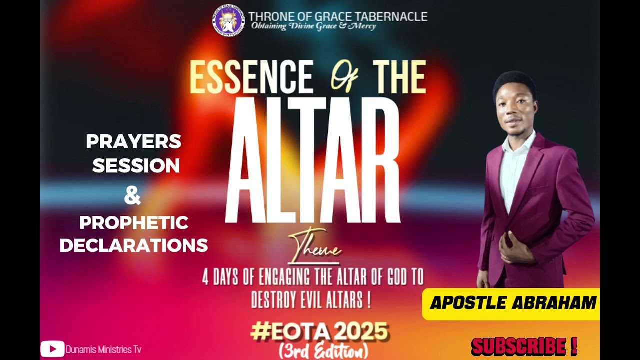 #EOTA2025 PRAYER SESSION AND PROPHETIC DECLARATIONS !!!