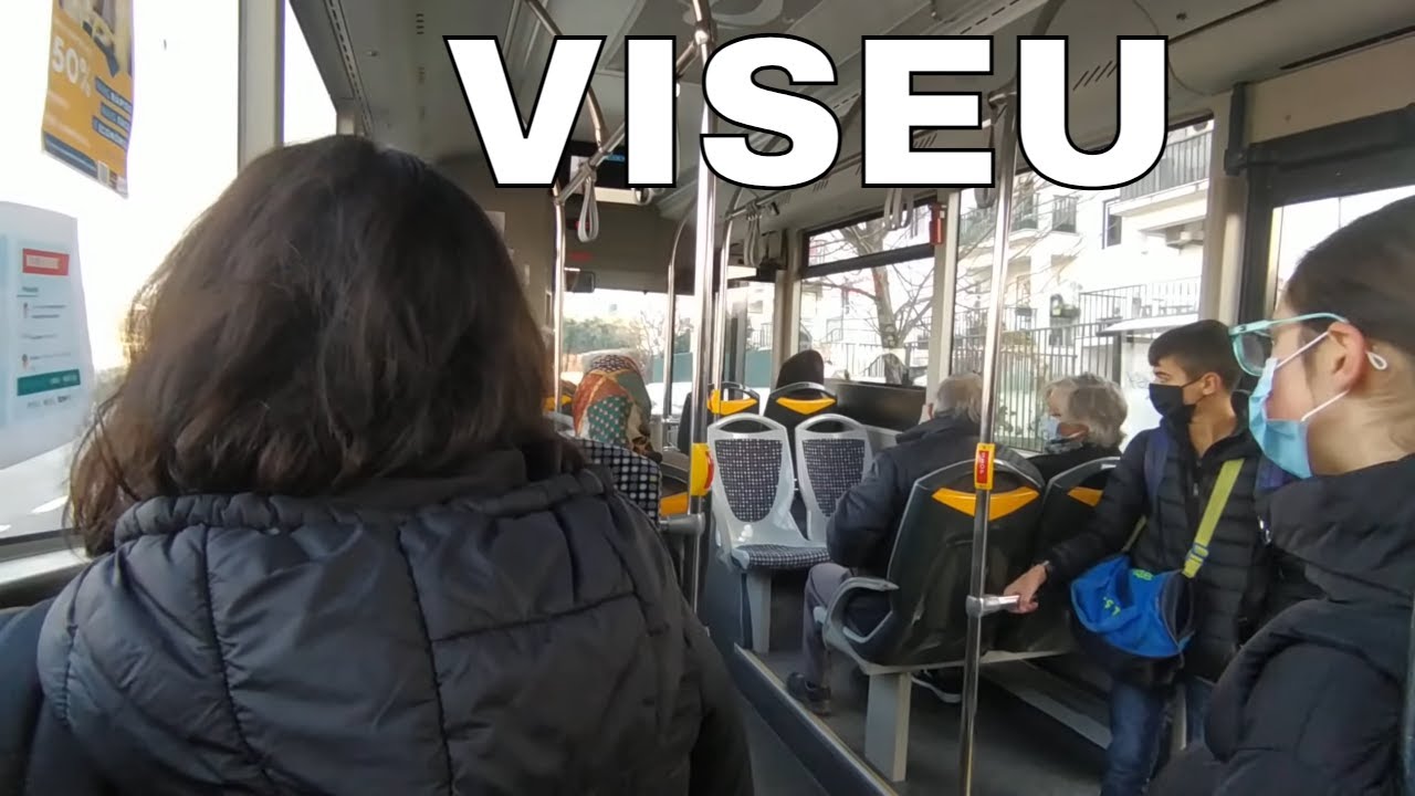 Indo para o trabalho de autocarro | Morar em viseu portugal