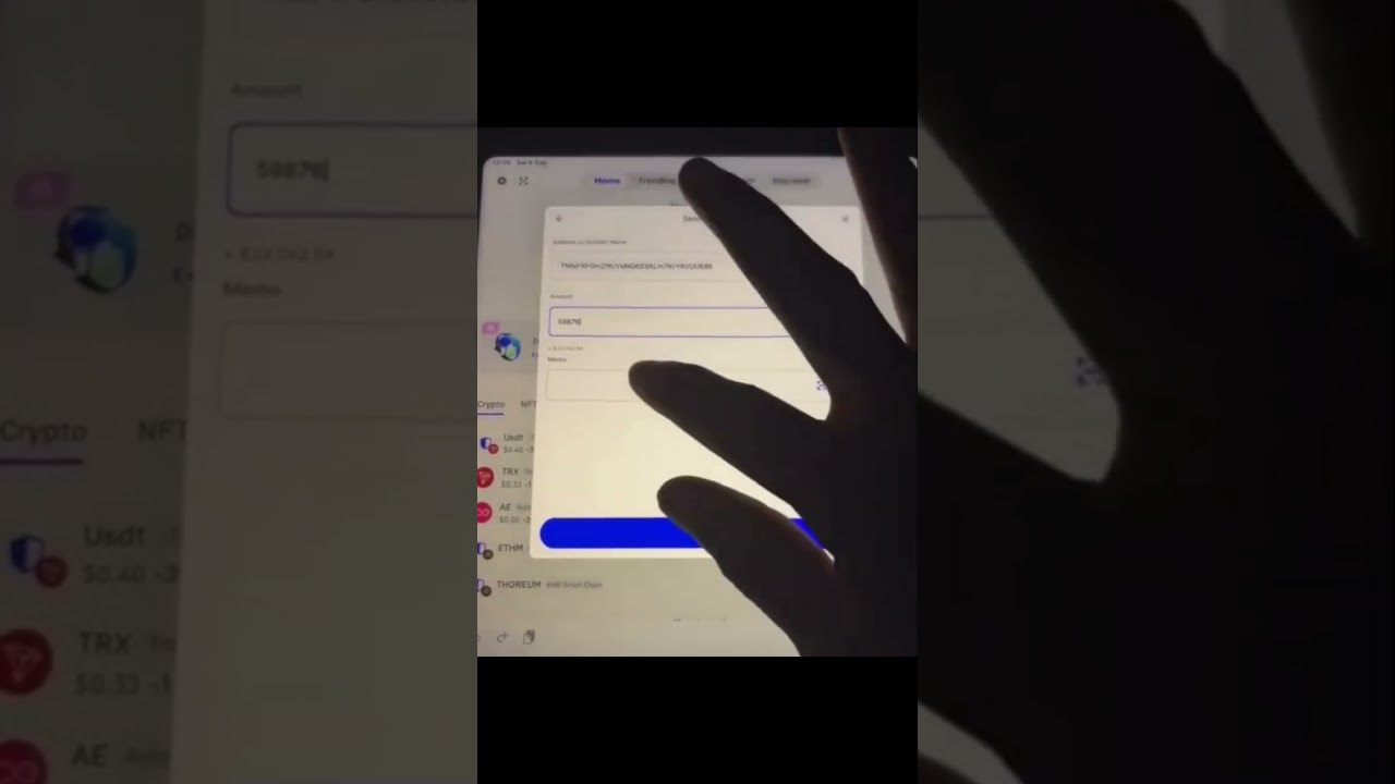 How to flash usdt (Trc20) on trust wallet