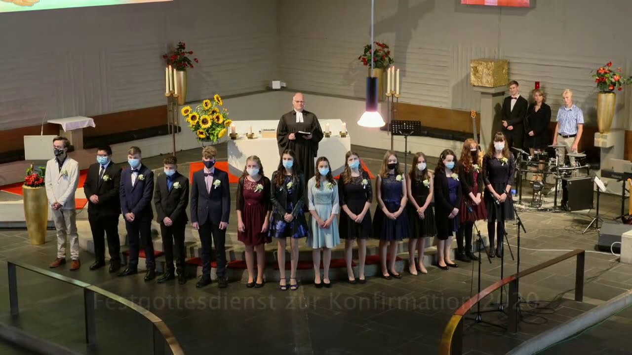 Konfirmation - Festgottesdienst am 27.09.2020