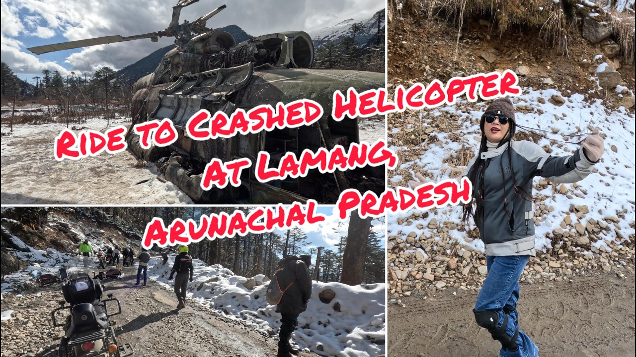 To the Crashed Helicopter at Lamang - Tough roads, strong bond and unforgatably tough ride.