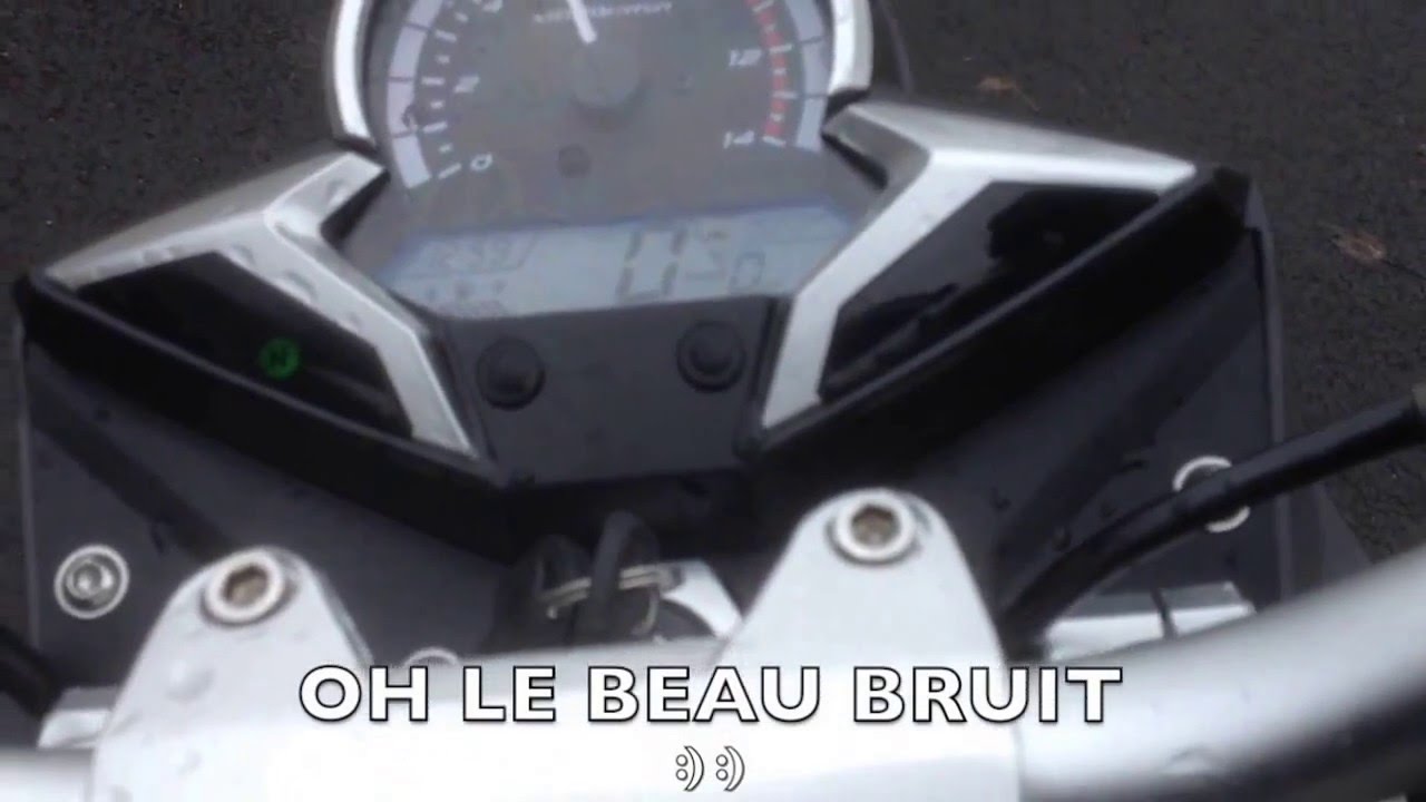 Pr&eacute;sentation r stunt 50cc